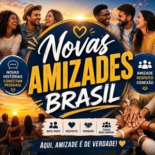 Entre para o Grupo NOVAS AMIZADES SAC no Telegram!